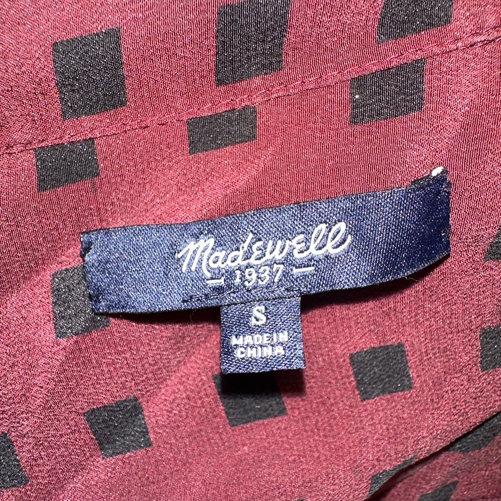 Madewell Silk Button Down Blouse - image 7